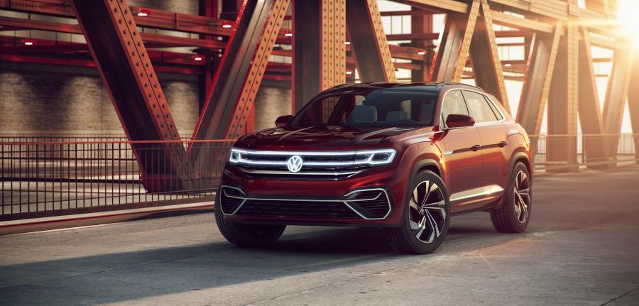  Volkswagen Atlas Cross Sport Concept 2018 года  (фото 1 из 30)